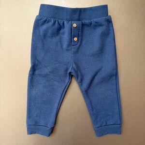 3/$10 🛒🛍️ Rene Rofe Navy Blue Joggers for Baby Kids - Size 6-9 Months